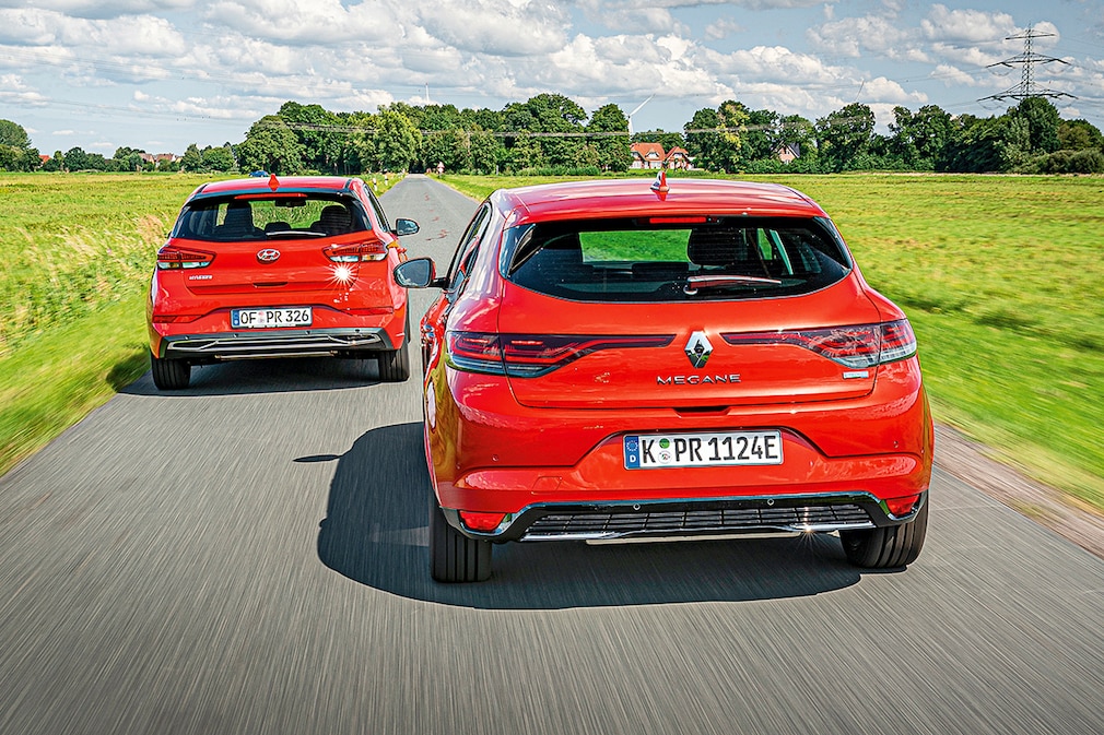 Hyundai i30 48V Renault Mégane E-Tech