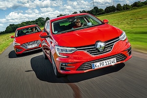 Hyundai i30 48V Renault Mégane E-Tech