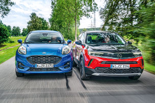 Ford Puma, Opel Mokka: Test