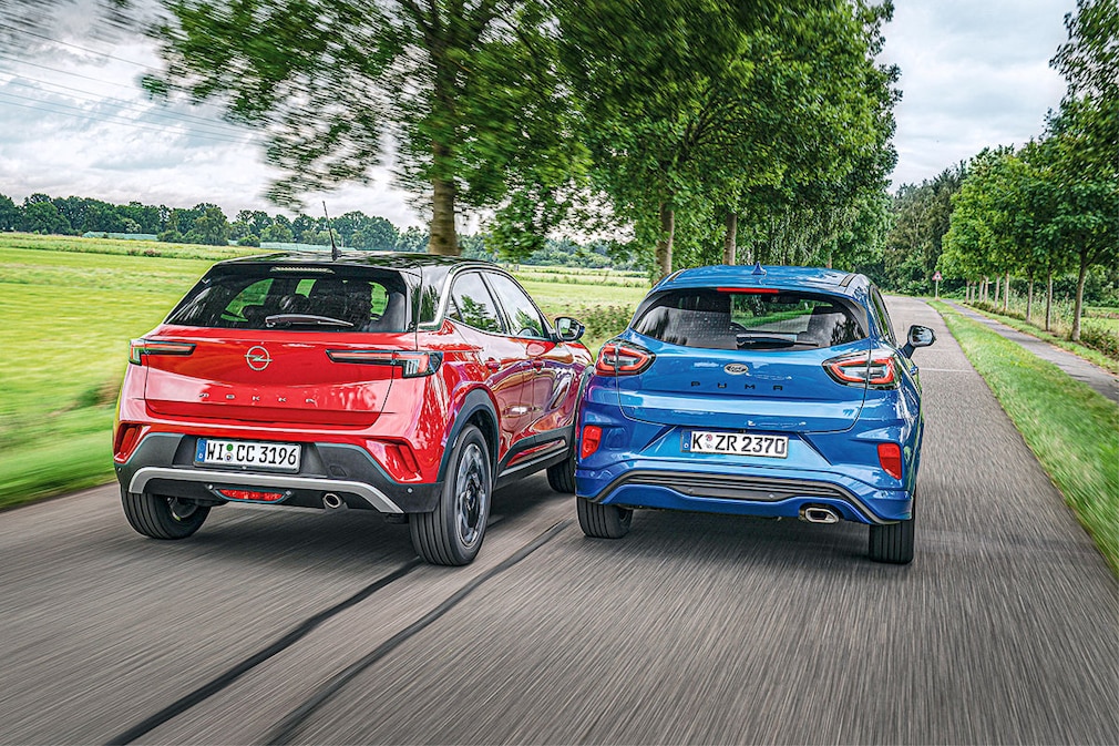 ford puma vs opel mokka
