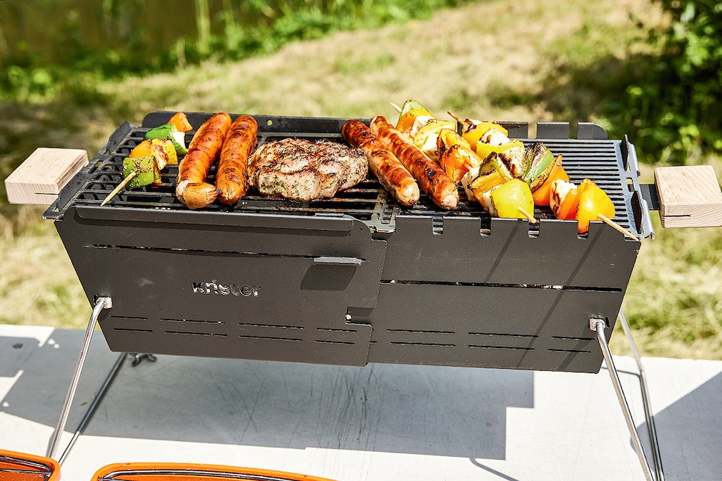 Tischgrills zum Mitnehmen