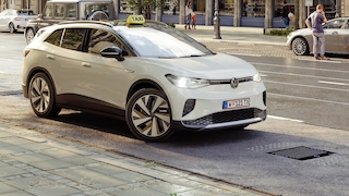 Konduktives Laden Projekt eTaxi Austria