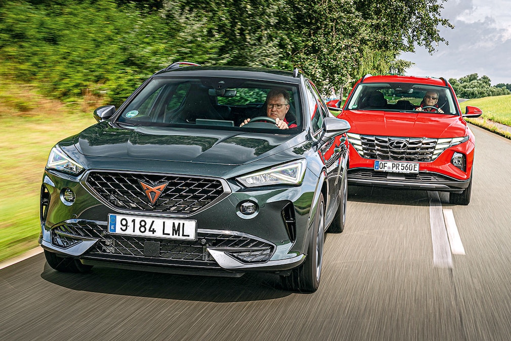 Cupra Formentor Hyundai Tucson