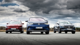 Hyundai Kona Elektro VW ID.4 Pro Performance Mercedes EQA 250