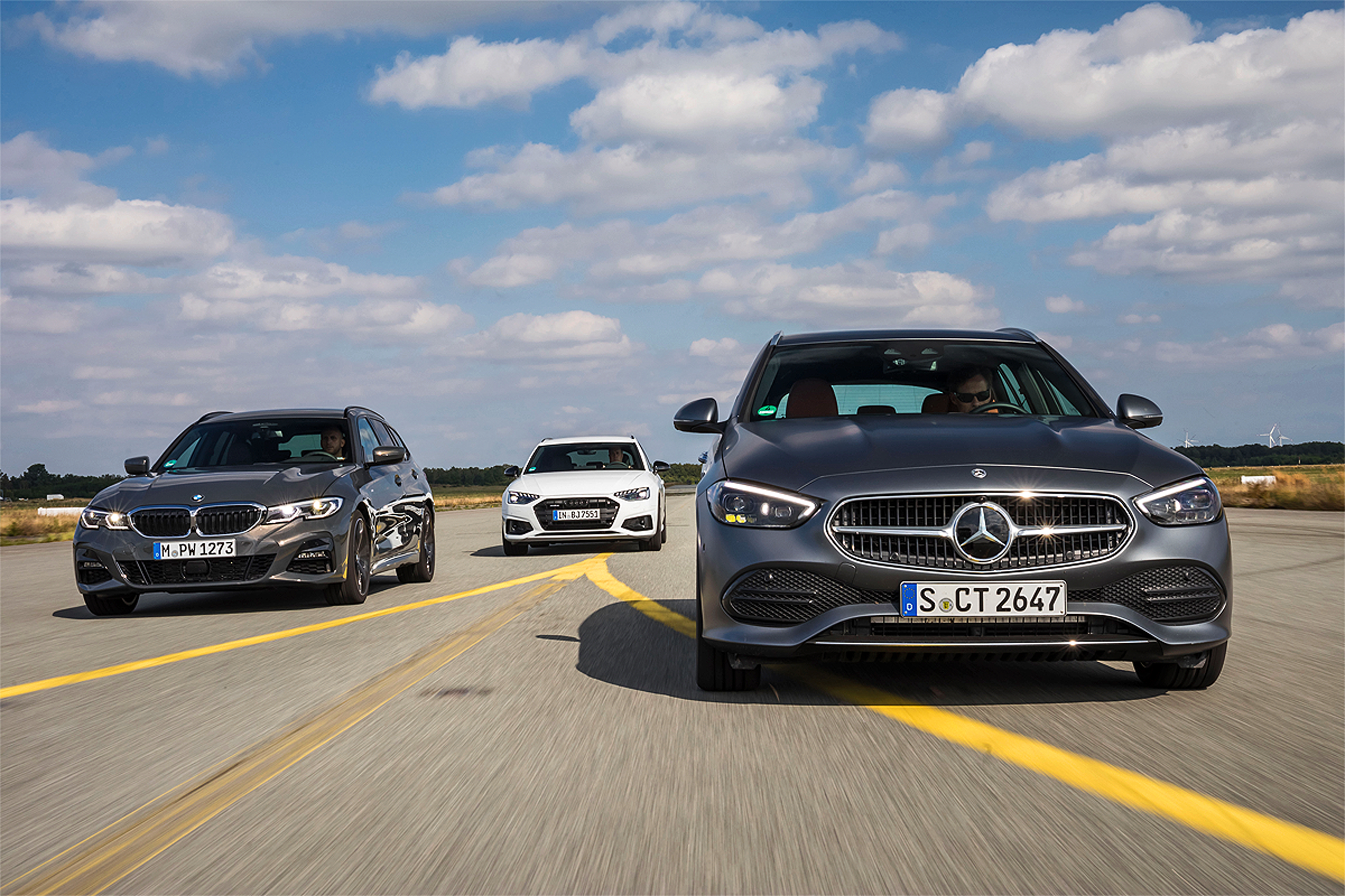 Mercedes C-Klasse T, Audi A4 Avant, BMW 3er Touring: Test, Diesel