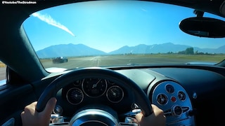  Bugatti Veyron gegen  Bugatti Chiron  Screenshot