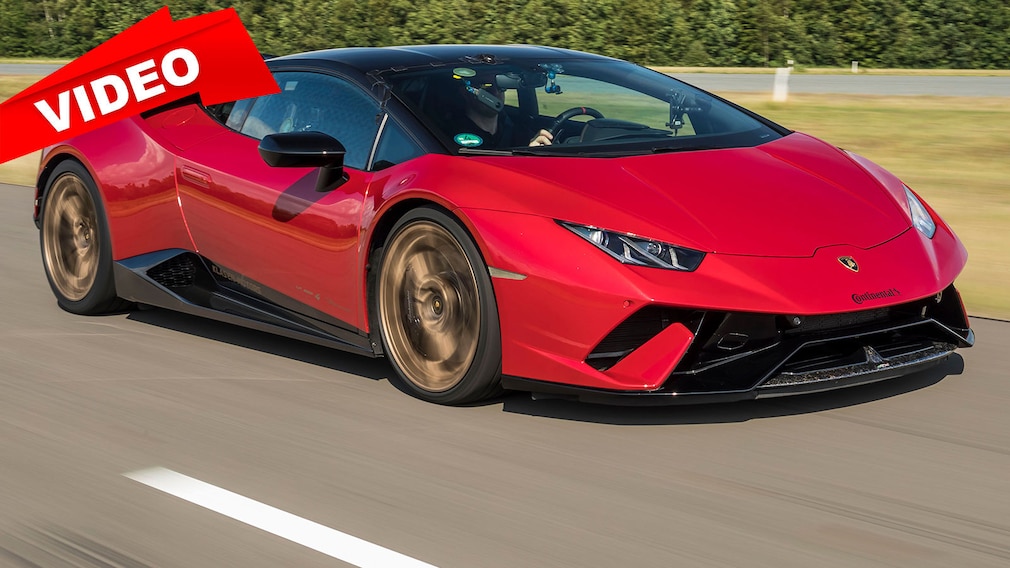 3000 Meter Vollgas im Turbo-Lambo