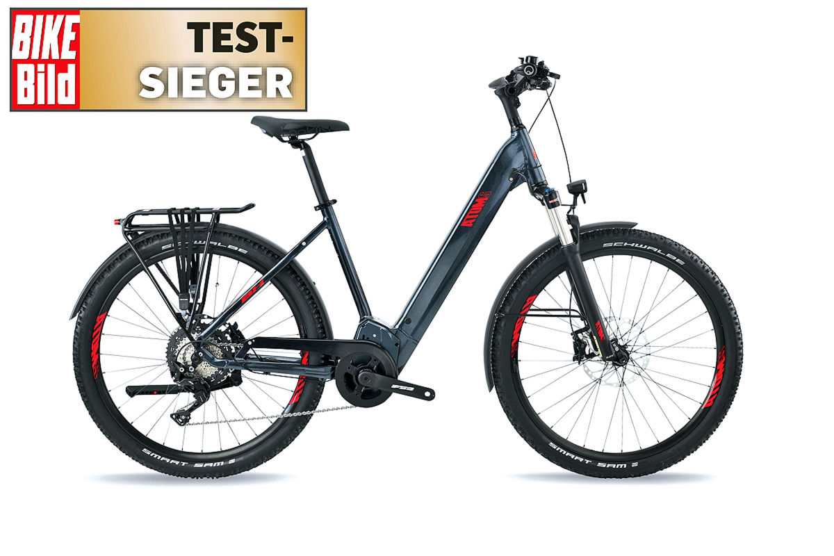 Tiefeinsteiger-E-Bikes im Test (2021) - AUTO BILD