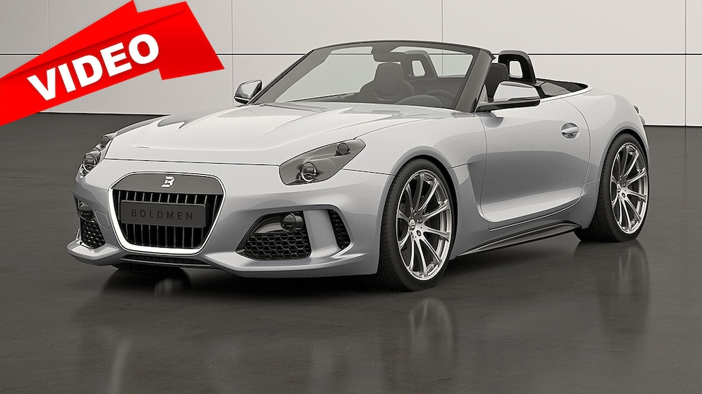 Dieser neue Roadster aus Carbon steht auf der Basis des Z4