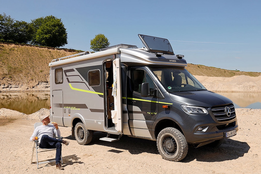 Hymer MLT 570 CrossOver WohnmobilTest AUTO BILD