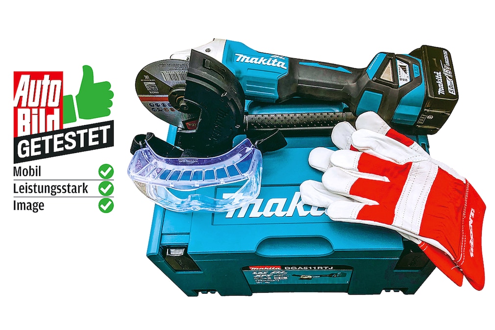 Akku-Winkelschleifer MAKITA DGA 511 Akku-Winkelschleifer MAKITA DGA 511