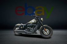 Diese Harley Dyna Fat Bob hat erst rund 8300 Kilometer auf der Uhr