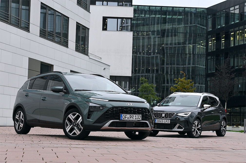Hyundai Bayon 1.0 T-GDI 48V Seat Arona 1.0 TSI