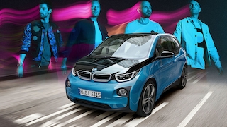 Coldplay BMW i3 Montage