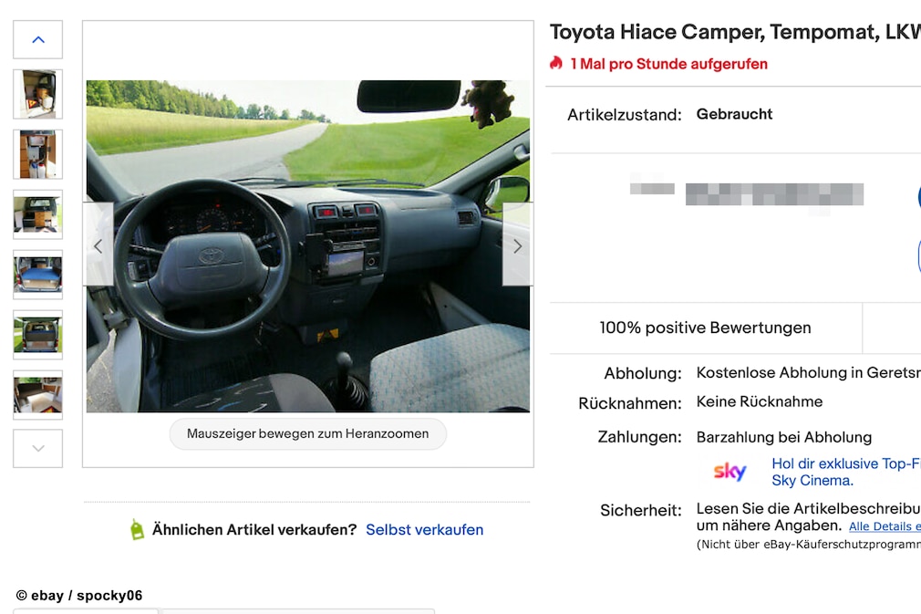 eBay Toyota Hiace Camper eBay Toyota Hiace Camper