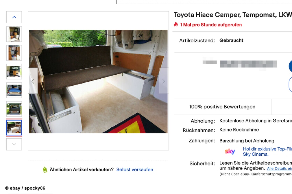 eBay Toyota Hiace Camper eBay Toyota Hiace Camper