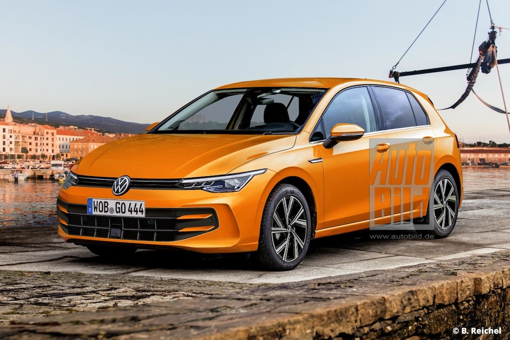VW Golf Facelift