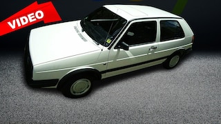 Weißer VW Golf 2 im Top-Zustand