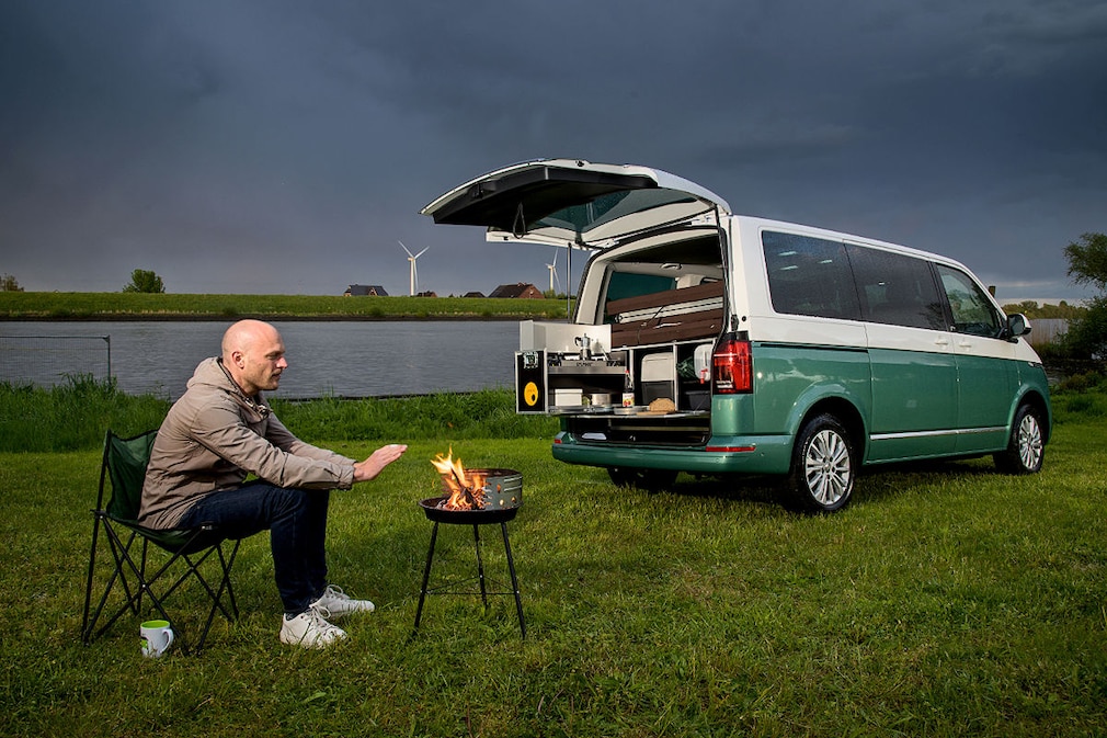VW Multivan T6.1 mit Ququq-Box