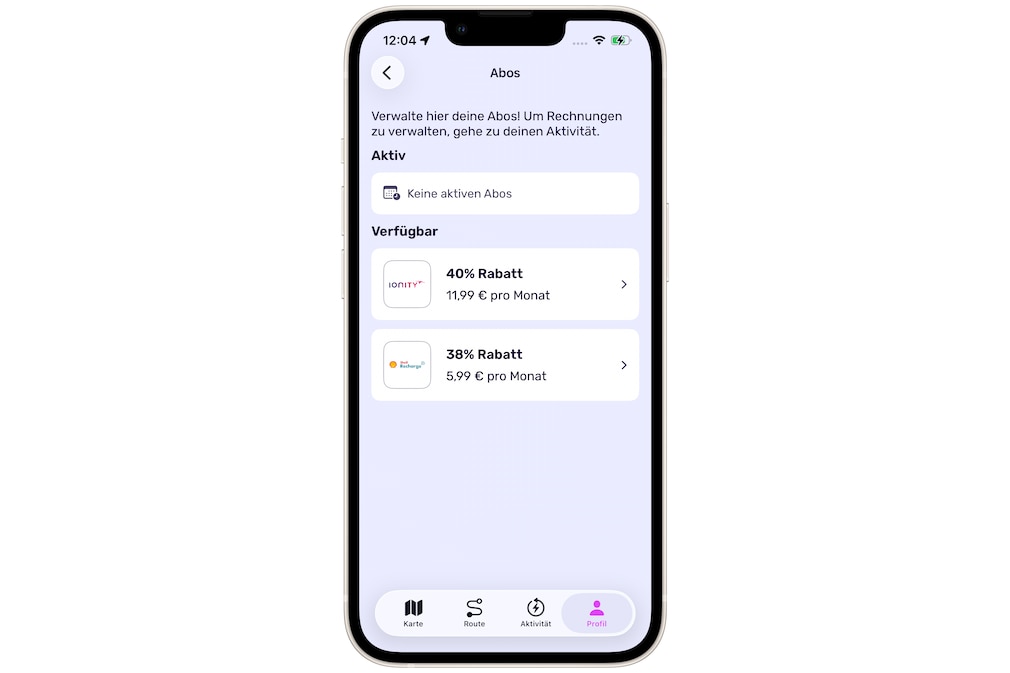 Die App vom Im Octopus-Electroverse