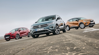 Ford Puma 1.0 EcoBoost VW T-Roc 1.5 TSI Renault Captur TCe 140