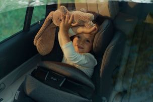 Erster Airbag-Kindersitz