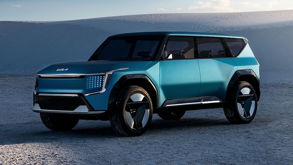 Kia stellt kantige EV9-Studie vor