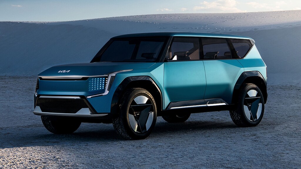Kia stellt kantige EV9-Studie vor