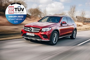 Mercedes GLC-Klasse - TÜV Report Sieger 2022 Gesamtsieger + SUV