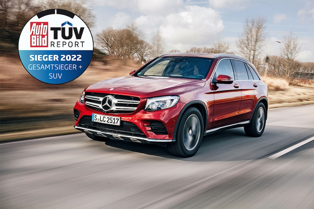 Mercedes GLC-Klasse - TÜV Report Sieger 2022 Gesamtsieger + SUV