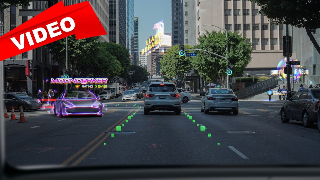 Dieses neue Head-Up-Display kann in jedes Fahrzeug integriert werden