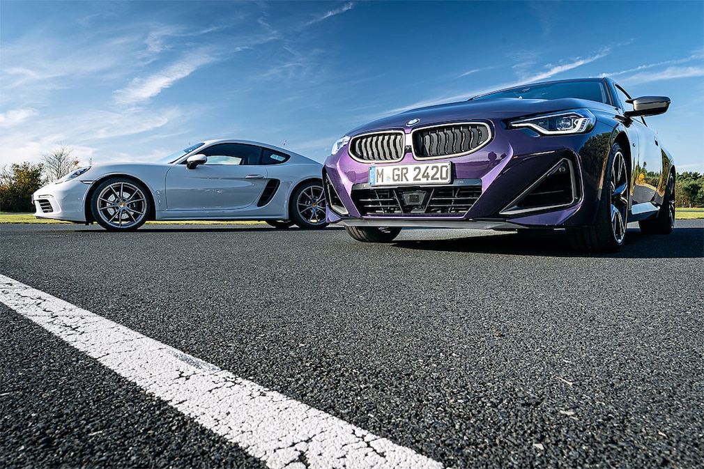 Porsche 718 Cayman BMW 2er M240i Coupe xDrive