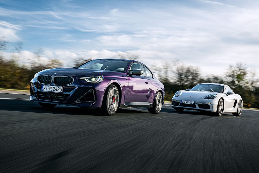 BMW 2er M240i Coupe xDrive Porsche 718 Cayman