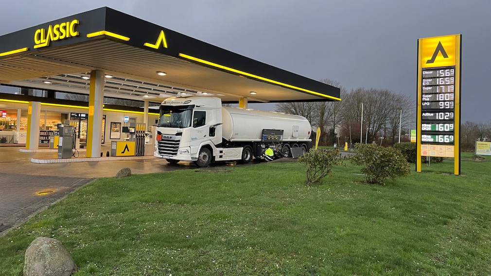 HVO Klimadiesel an Classic-Tankstelle in Hoya