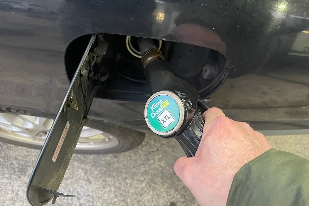 HVO-Tanken in Hamburg-Moorfleet