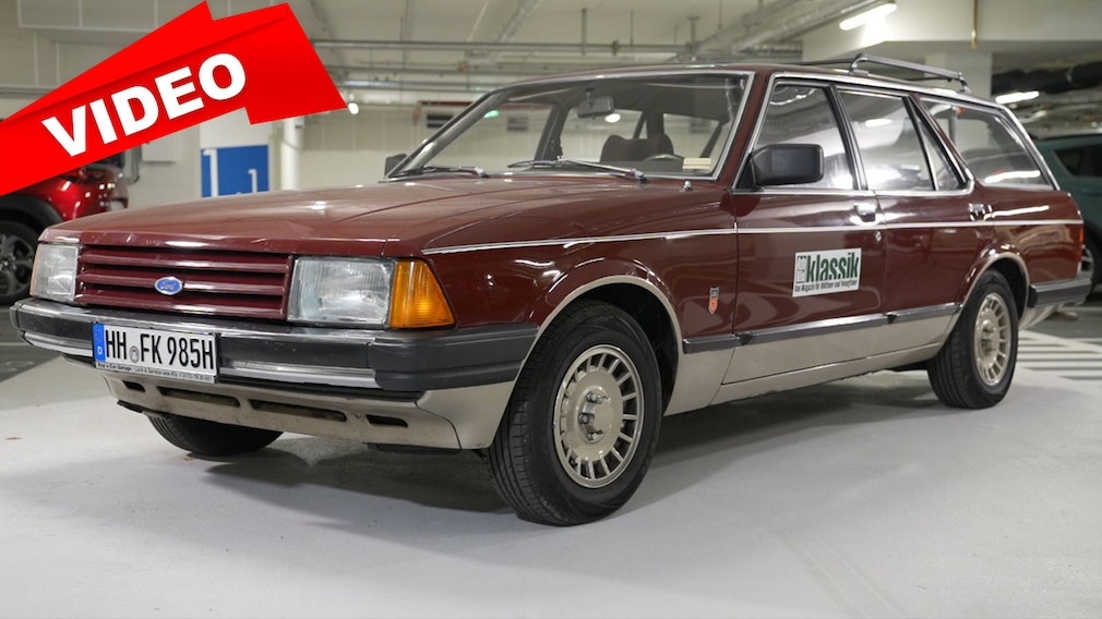 Der Ford Granada im AUTO BILD-"Garagen-Check"