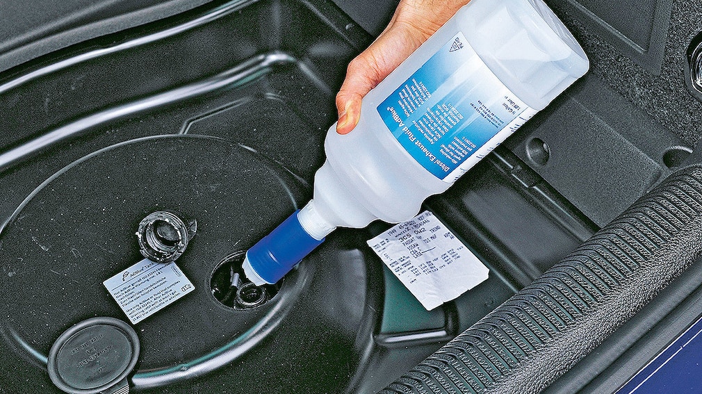 Schadstoffkiller im Praxistest - AdBlue im Auto Schadstoffkiller im Praxistest - AdBlue im Auto