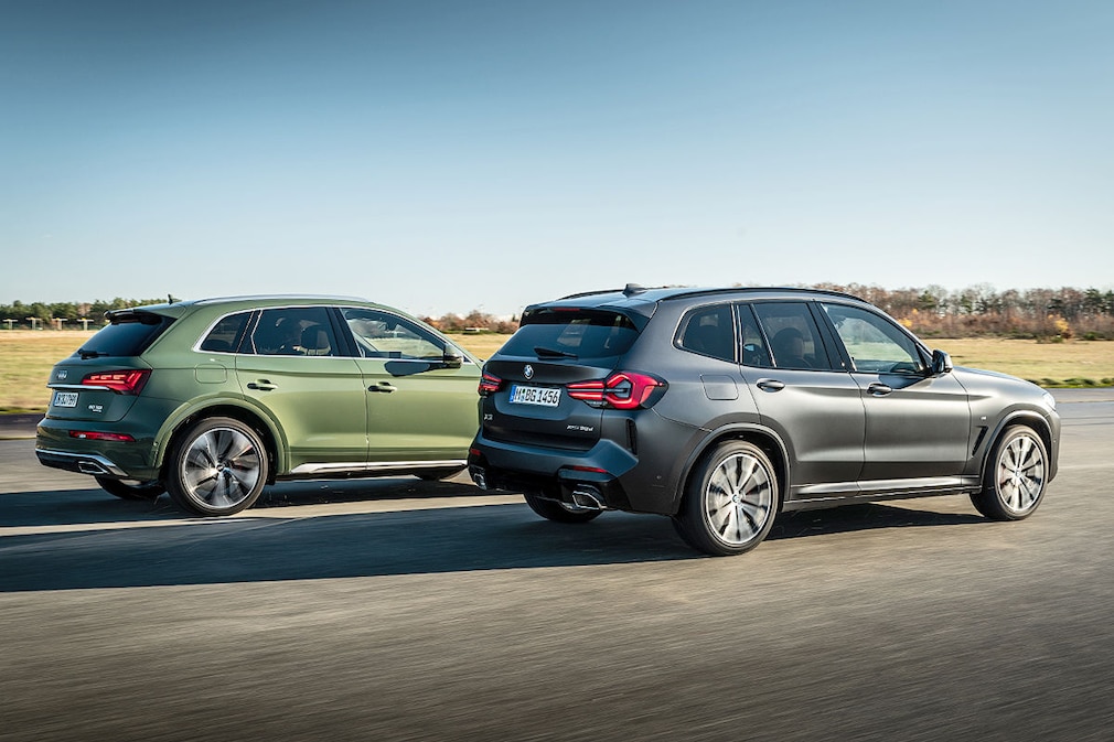 Audi Q5 50 TDI quattro BMW X3 xDrive30d