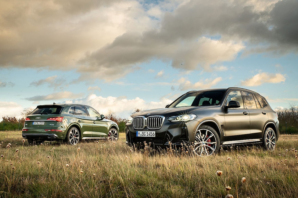 Audi Q5 50 TDI quattro BMW X3 xDrive30d