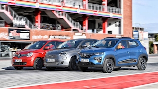 Renault Twingo Electric        Fiat 500e        Dacia Sprint
