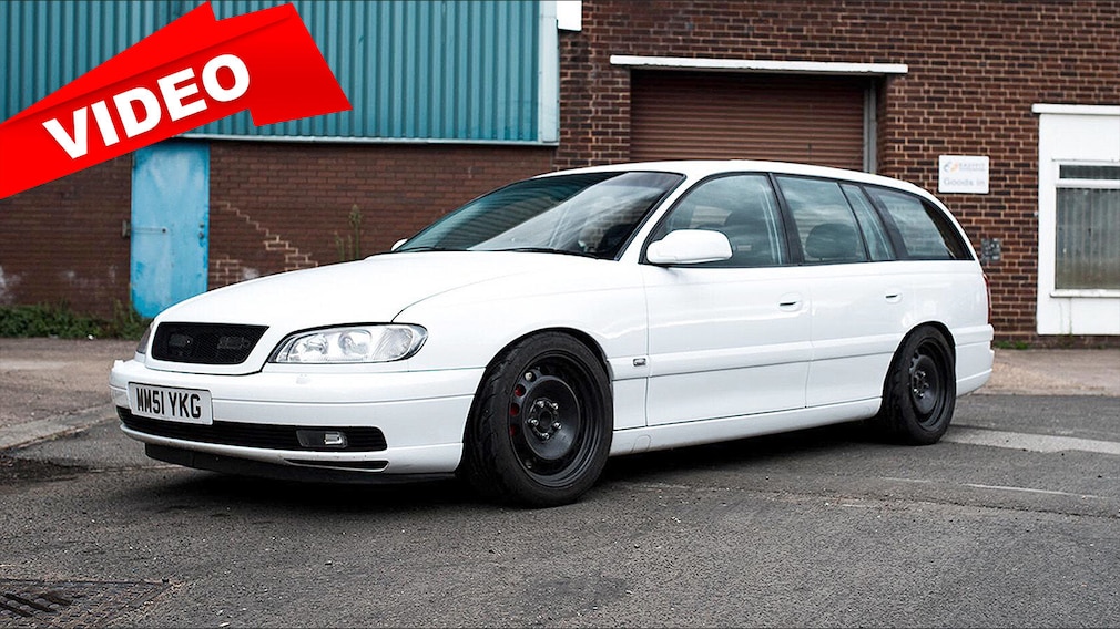 Brutaler Opel Omega mit V8-Sauger und spannendem Vorleben