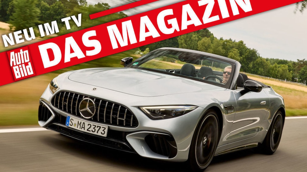 Die erste Fahrt im neuen AMG SL in Kalifornien