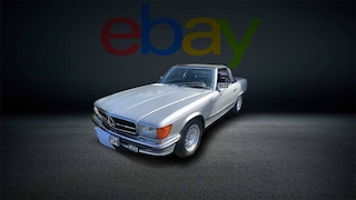 eBay  Mercedes 500 SL Typ R 107