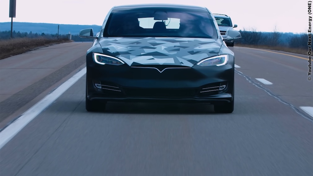 Tesla Model S mit ONE-Akku