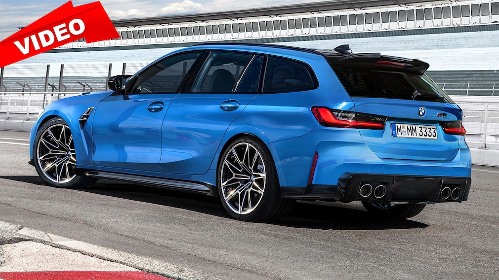 Teaserbilder zum BMW M3 Touring veröffentlicht