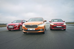 Peugeot 208 PureTech 100 Skoda Fabia 1.0 TSI Kia Rio 1.0 T-GDI