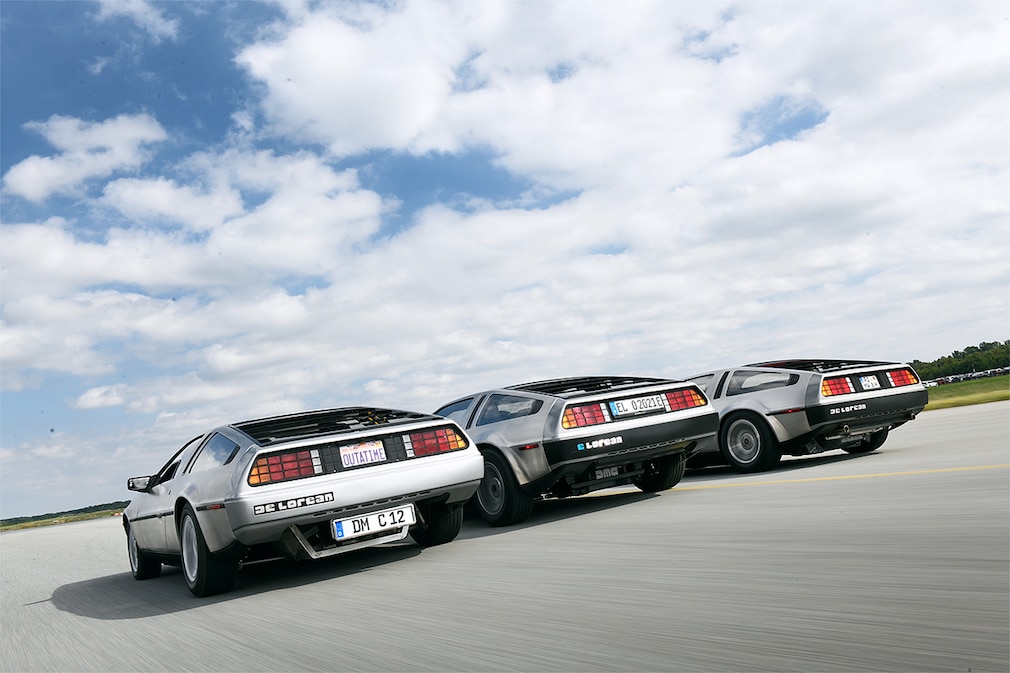 DeLorean DMC-12 V6 MICHAEL WAGNER DeLorean DMC-12 E-UMBAU Eigenbau Dr. Kutscher e-Lorean Wunderkind Investor