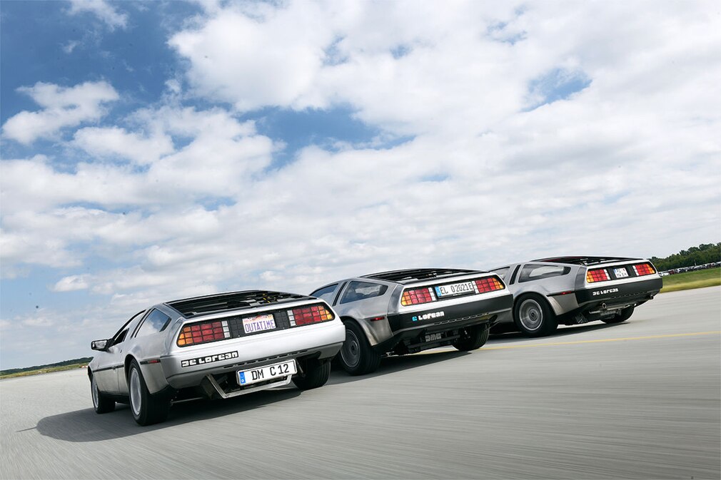 DeLorean DMC-12 V6 MICHAEL WAGNER DeLorean DMC-12 E-UMBAU Eigenbau Dr. Kutscher e-Lorean Wunderkind Investor