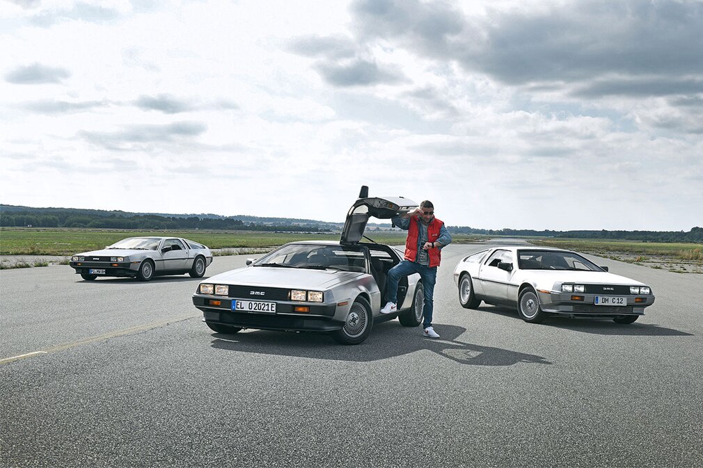 DeLorean DMC-12 V6 MICHAEL WAGNER DeLorean DMC-12 E-UMBAU Eigenbau Dr. Kutscher e-Lorean Wunderkind Investor