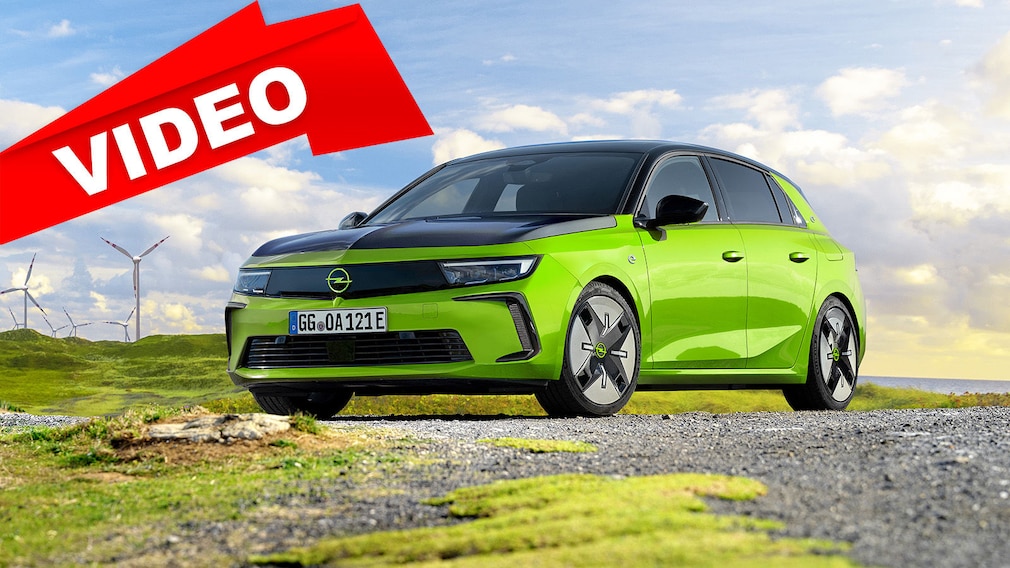 So könnte der Astra als Elektroauto kommen